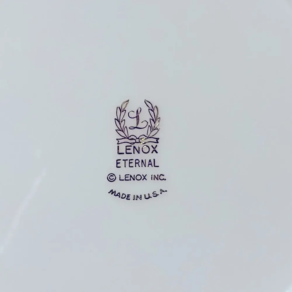 Gold Trim Lenox Eternal 6.5 Inch Plate
